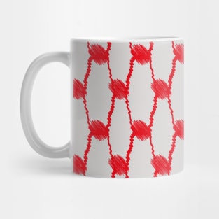 Kufiya Hatta Pattern,Free Palestine,Kufiya Hatta Pattern,Palestinian Traditional Kufiya, Palestine Arabic Hatta Keffiyeh Mug